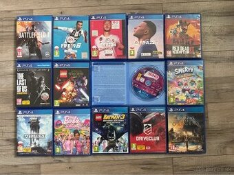 Hry na Playstation 4 - detské, príbehovky, akčné, futbal…