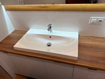 Kúpeľňový set – umývadlo + batéria Grohe + doska