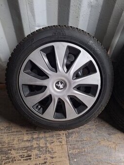 4x100 r17 plechové disky peugeot  aj s puklicami