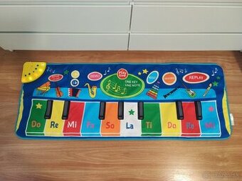 Klavír hudobná podložka