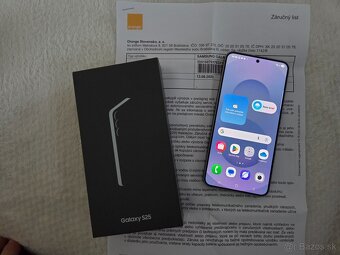 Samsung Galaxy S25 256GB, ako nový a v záruke