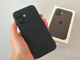 iPhone 16 Black 128GB / Záruka