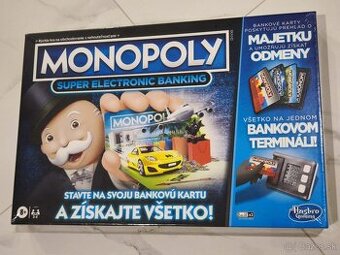 Predám novú hru: Monopoly Super Elektronické Bankovníctvo