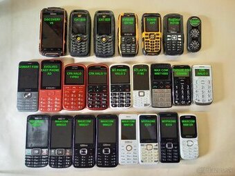 Klasické Tlačidlové Senior Mobily Veľký Display Dual Sim - 1