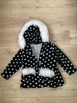 Bodkovaný kabatik 116