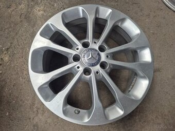 5x112 r17 ET38 x 6,5J elektróny originál MERCEDES + snímače