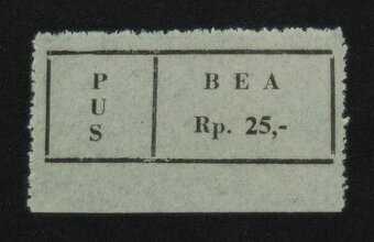 Staré poštové známky - Indonézia - č. 175