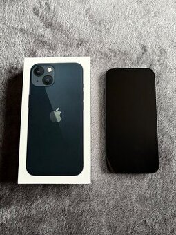 iPhone 13 128 GB Midnight – nová batéria + 2 obaly