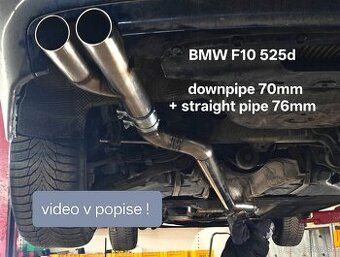 Nerezový výfuk / Športový výfuk