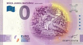 0 euro / 0 € souvenir bankovky 2022/1