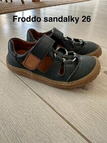 Froddo kožené sandalky modre 26 - 1