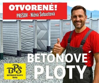 BETÓNOVÉ PLOTY (výroba - predaj - montáž)
