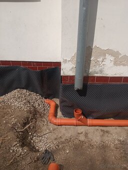 Odvodnenie,drenaze,dažďové zvody obkopy...