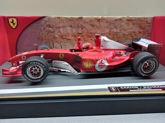 F1 FERRARI F2004 GP BAHRAIN 2004 SCHUMACHER HOTWHEELS 1:18