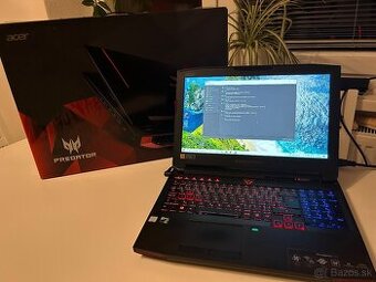 Herný Acer Predátor 15-i7,16gb ram,GTX 970m,512gb SSD