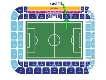 VSTUPENKY ME FUTBAL do 21 - SLOVENSKO:ŠPANIELSKO 2ks