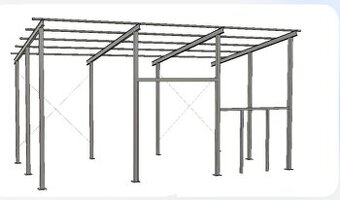 Hlinniková Konštrukcia haly/Garáže 10x6m