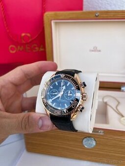 Omega Seamaster Planet Ocean Chronograph Sedna Gold 2025