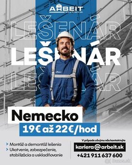 HĽADÁME LEŠENÁROV DO NEMECKA