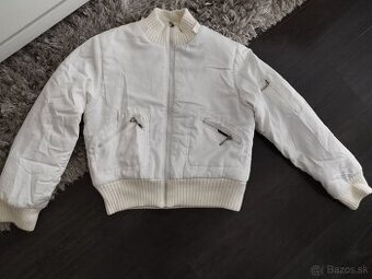 Biela  bomber bunda M/38