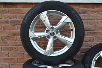 5x112 R18 Zimna sada Skoda Kodiaq + 235/55 R18 Continental