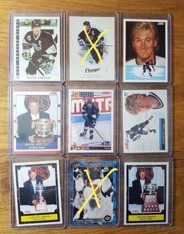 Wayne GRETZKY hokejové karty na prodej