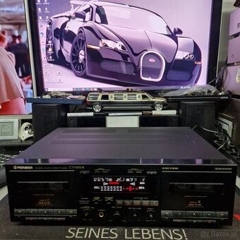 PIONEER CT-W830R...double kazetový deck , 2 x Auto Reverse..
