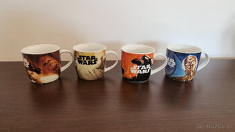 Zberateľské hrnčeky Star Wars (4 ks)