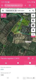 Predám parcelu 1058 m²v k.ú. Poprad