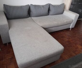 Rohová rozkladacia sedacia súprava