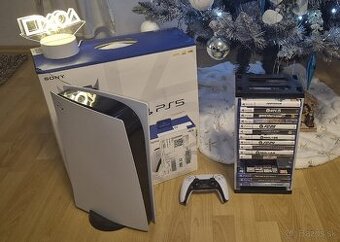 Playstation 5 1TB + 1x Dual Shock + 15-HIER