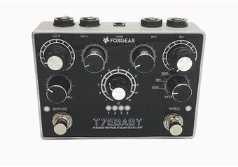 Predám/vymením “butik" zánovný reverb/delay Foxgear T7E Bab