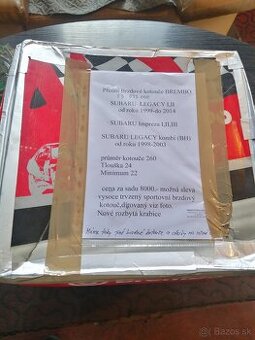 Brembo přední brzdové kotouče  Subaru lmpteza