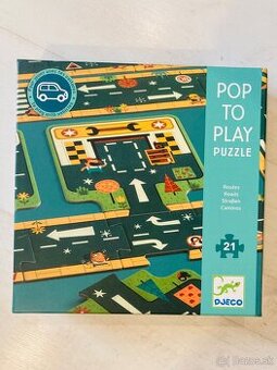 Puzzle cesta Pop To Play