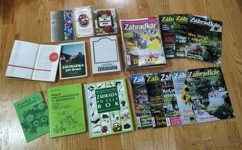 Časopis Záhradkár + knihy pre záhradkárov