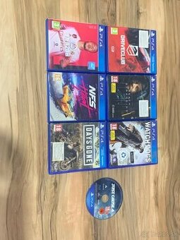 Predám hry na hernú konzolu Ps4 kompatibilné z Ps5.