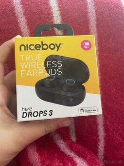 Predám bezdrôtové slúchadla niceboy hive drops 3