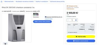 klimatizacna/ chladiaca jednotka RITTAL
