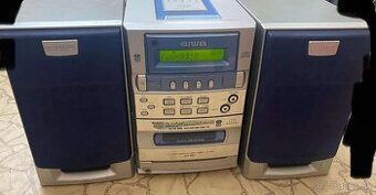 Predám funkčnú hifi vežu aiwa lcx 357ez