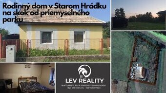 Rodinný dom v Starom Hrádku na skok od priemyselného parku