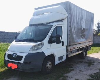 Peugeot Boxer valník s plachtou 2.2 HDI, 88kw