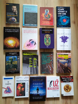 Predám knihy - vedomie, duša, smrť, psychické zdravie