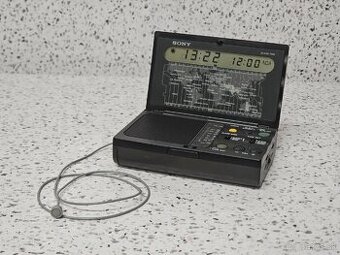 FM/AM WORLD TIME CLOCK RADIO 》SONY ICF-C1000 》 JAPAN