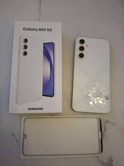 Predam Samsung A54 biely vo vybornom stave