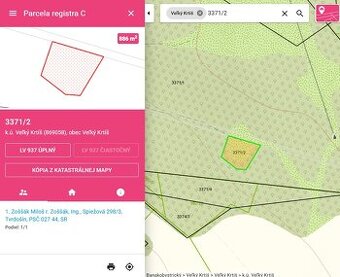 Veľký Krtíš – stavebný pozemok 886 m²