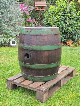 Predám drevený dubový sud