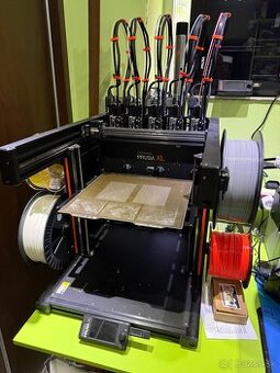 3D tlačiareň Prusa XL 5tlačových hláv