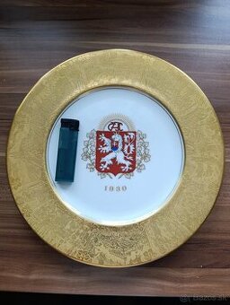 Starý patriotický tanier, Československá republika