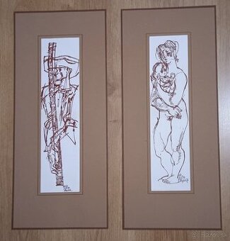 Oto Lupták - 2x grafika