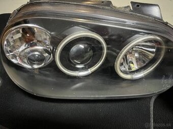 Predné svetlá vw golf 4